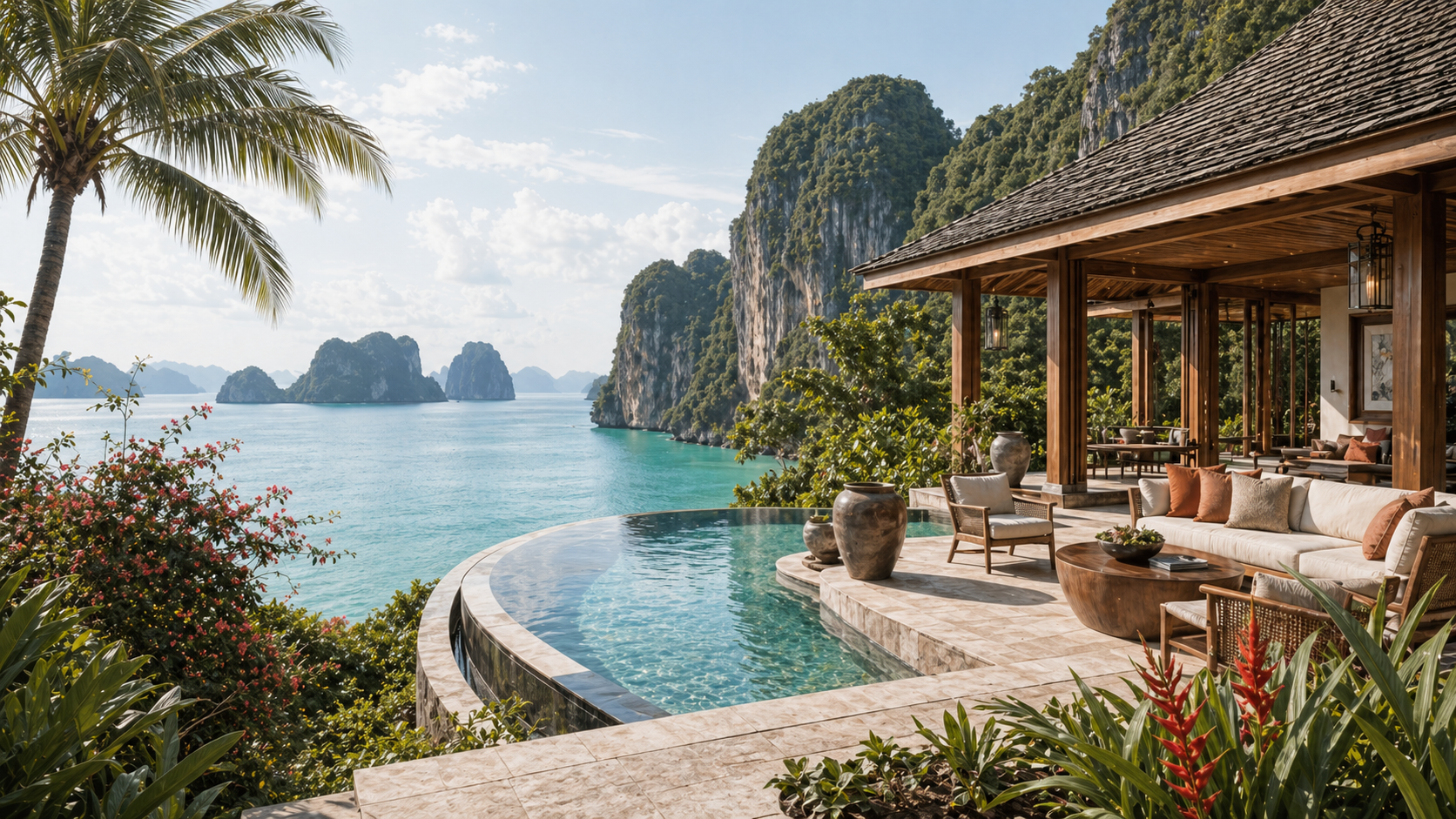 Sila Bay Residence beach villa website preview